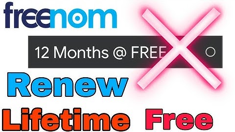 Renew Freenom Domain after 12 months for free | use Freenom Domain for lifetime with proof 2022