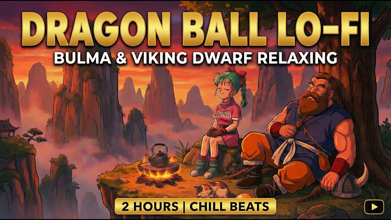 2 Hours Dragon Ball (1986) LoFi Mix | Cozy Anime Study Beats (No Vocals) | Classic OST Reimagined