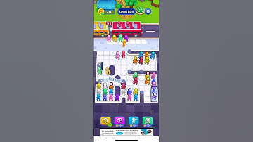 Bus Jam Level 804 Walkthrough Tutorial #busjam #busjamgame #busgamelevel