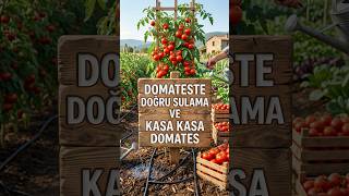Domates Nasıl Sulanır? Dev Verim İçin Altın Kurallar!
