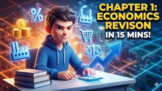Class 11 Economics Chapter 1: Rapid Revision in 15 Mins! 🔥 | 2026-27