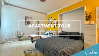 Apartment Tour // Furnished  30m2 in Paris – Ref : 10724330