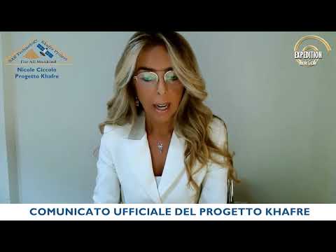 Official Press Release: Project Khafre. ENG. #expedition_nicoleciccolo