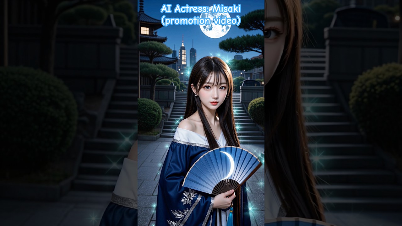 AI Actress: Misaki #anime #jpop #ai #japan #music
