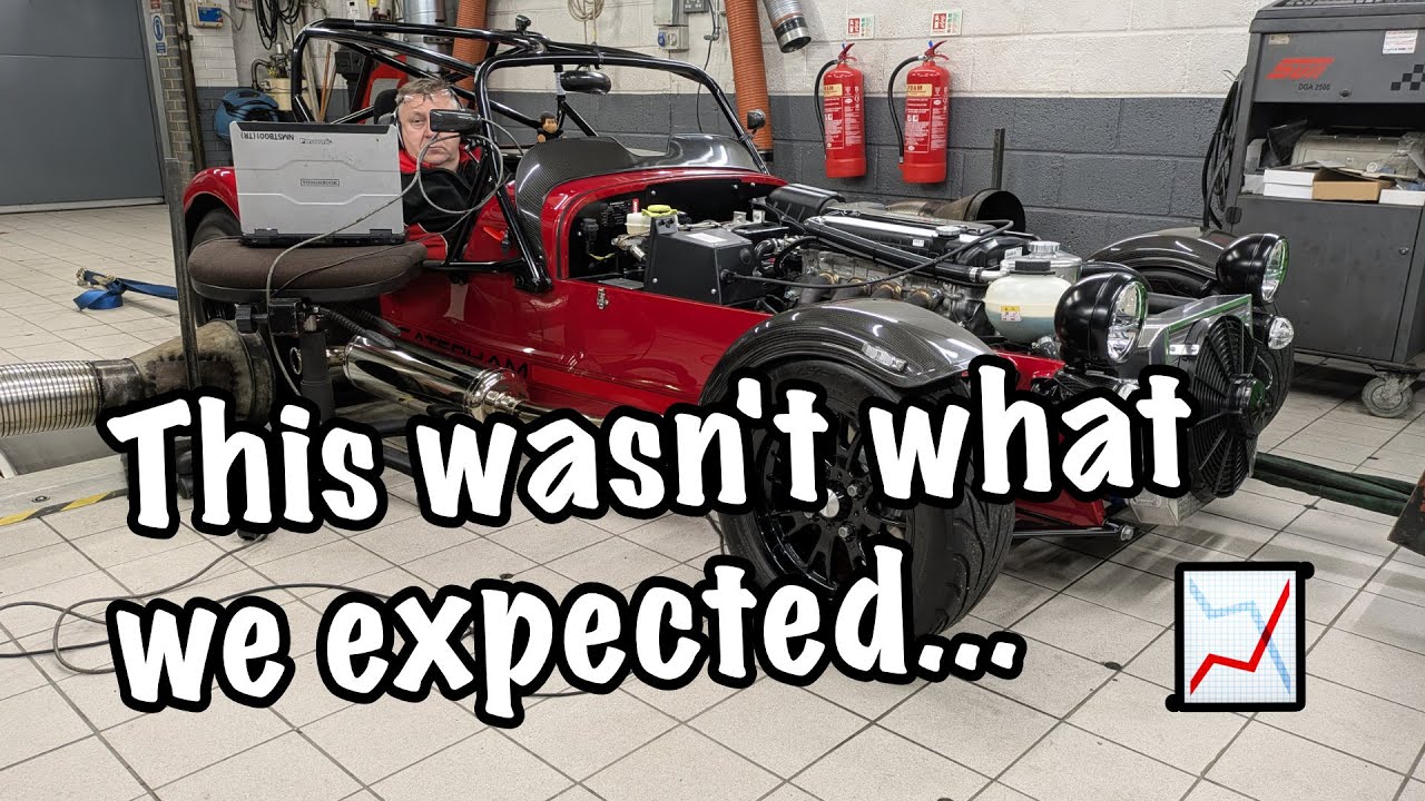 Dyno time with the Caterham 420R - how much power does it make??