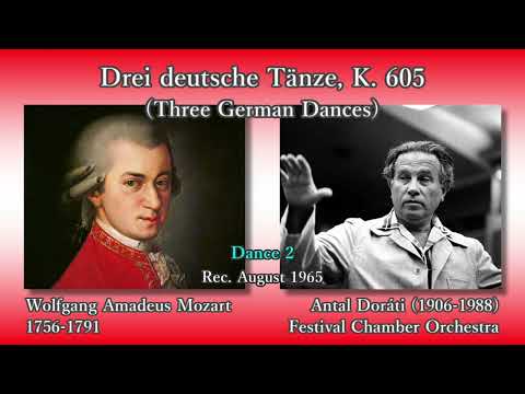 Mozart: 3 German Dances, Doráti & FestivalCO (1965) モーツァルト 3つのドイツ舞曲 ドラティ