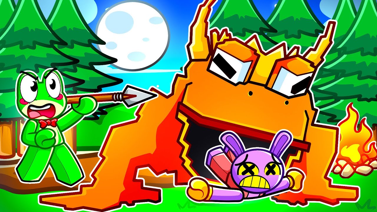 Ribbit e Jax ENCONTRARAM o REI SAPO do 99 NOITES