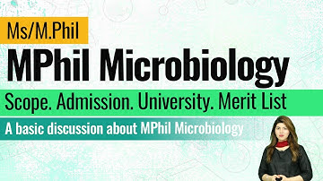 MPhil Microbiology -  MPhil Microbiology In Pakistan - Career in MSc Microbiology