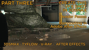 Post Apocalyptic Visual FX 3DS MAX Parking Garage Ceiling Collapse Pt3