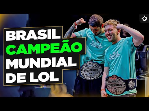 JUKES E PIJAS FORAM CAMPEÕES MUNDIAIS DE LOL PELO BRASIL 