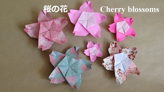 折り紙 桜の簡単な折り方 作り方18選 立体 平面 綺麗 紙桜 Belcy