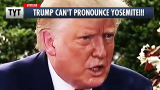 Trump Can't Pronounce YOSEMITE!!!