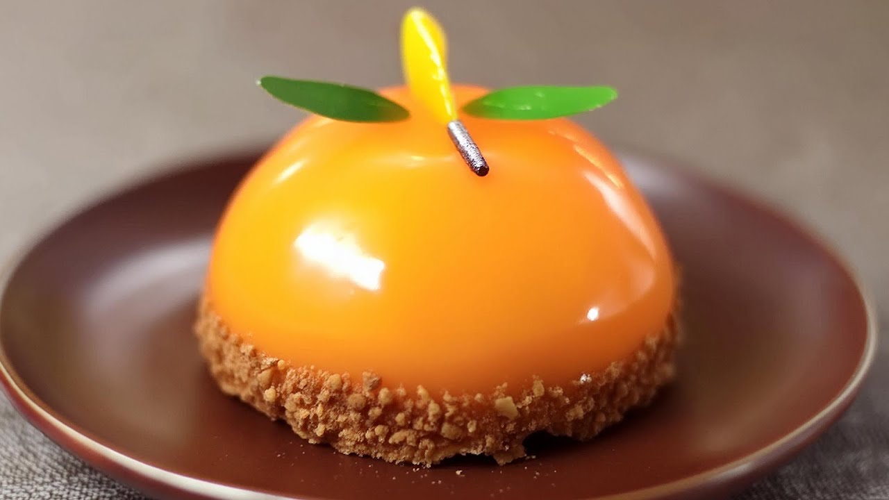 Perfect Orange Mousse Cake Recipe: Easy and Delicious! | Nyam Nyam