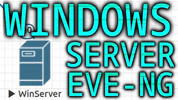 Windows Server Installation EVE-NG English Tutorial