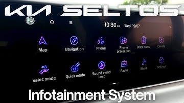 2023 Kia Seltos Infotainment System - Demo & Features