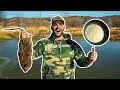Flooded Farm MUSKRAT TRAPPING!!! (Catch Clean Cook)