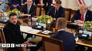 トランプ氏がプーチン氏に電話し3者会談調整へ｜ゼレンスキー氏との会談最新情報