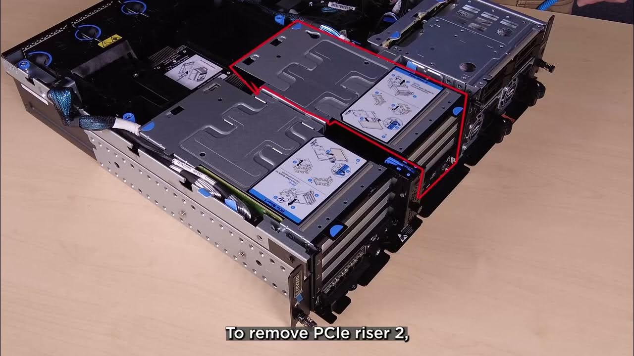 ThinkEdge SE455 V3 removing PCIe riser assemblies and adapters YouTube