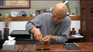 Amazing woodwork craftsmanship by lacquer craftsman! The Process of Making chopsticks and plate!