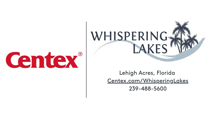 New Homes in Fort Myers | Whispering Lakes | Home Builder | Centex Homes