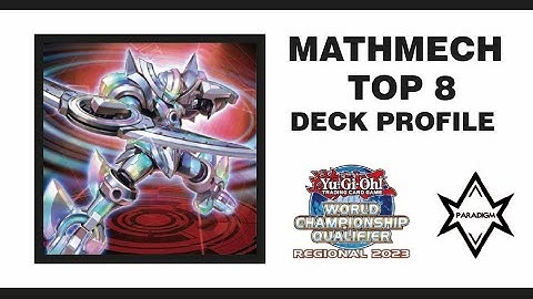 Yu-Gi-Oh Mathmech Deck Profile | Top 8 Copenhagen Regional January 2023