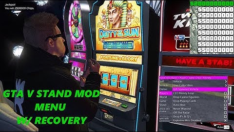 GTA 5 STAND MOD MENU - PAID AND FREE VERSION - WORKING AUGUST 2023!