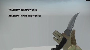 CS:GO | Falchion Case Weapons + Knife Showcase! [1080p]