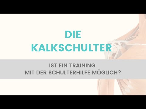 Kalkschulter - Training mit dem Schulterhilfe Trainingsbügel möglich ...