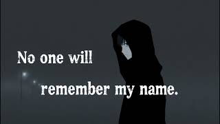 No One Will Remember - "Remix" (Electronic Trance Electropop) A.I. Created