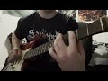 Omen  die by the blade guitar cover
