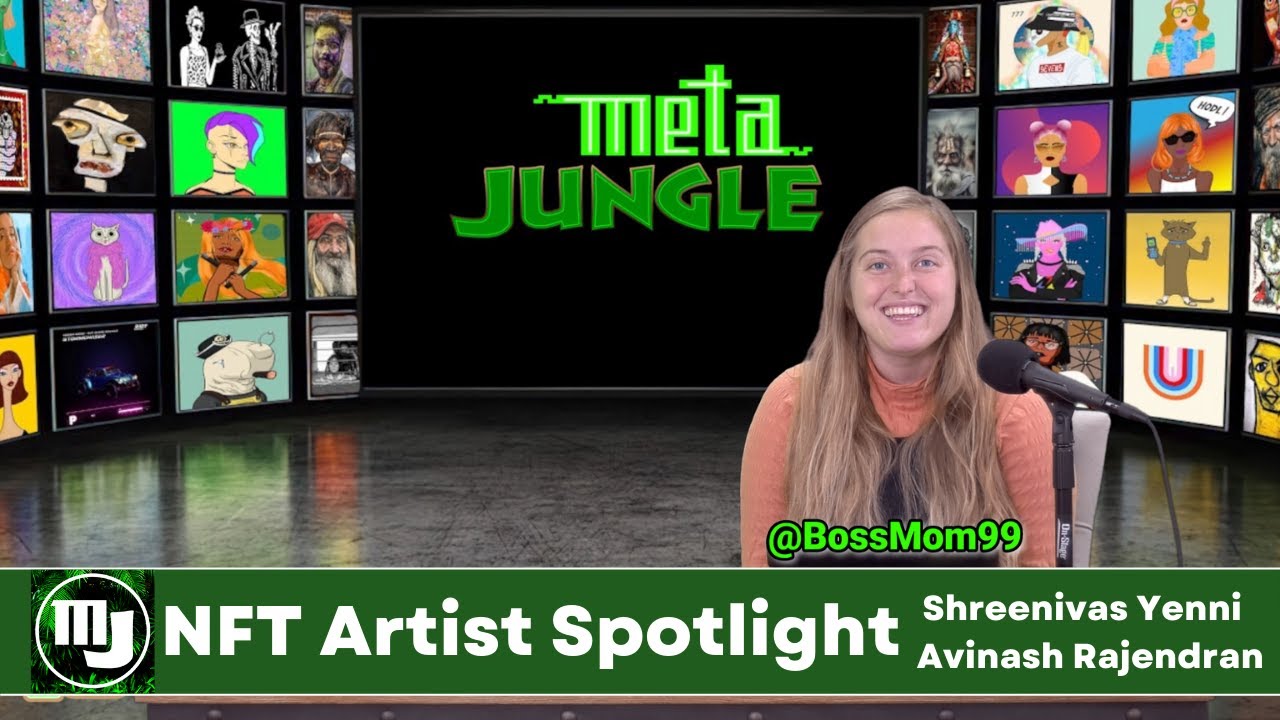 MetaJungle NFT Artist Spotlight - Shreenivas Yenni & Avinash Rajendran