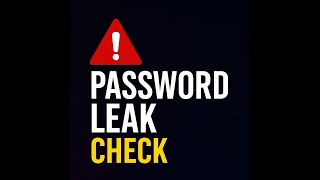 Is Your Password Already Leaked?🫆‼️🚨
