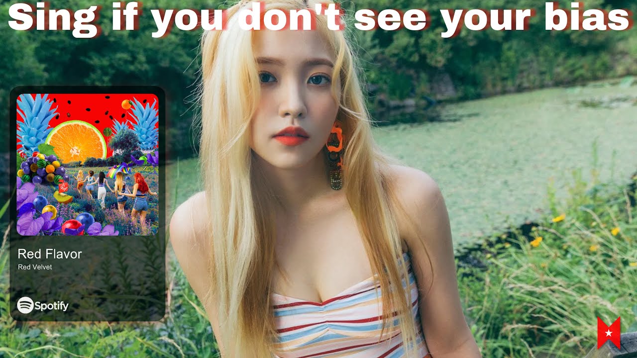 Sing if you don't see your bias ⭑ Red Flavor • Red Velvet [w/ lyrics]