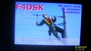EQSL Cards QSO With 2E0SCO