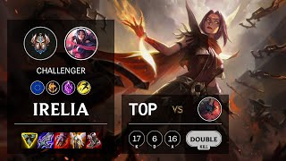 Irelia Top vs Aatrox - EUW Challenger Patch 10.25b