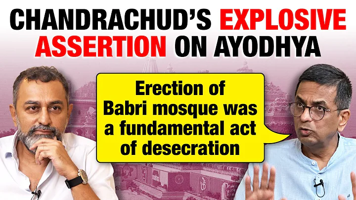 Former CJI DY Chandrachud's Explosive Assertion On Ayodhya | Interview with Sreeenivasan Jain TEASER