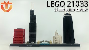 [speed build review] LEGO Architecture 21033 Chicago