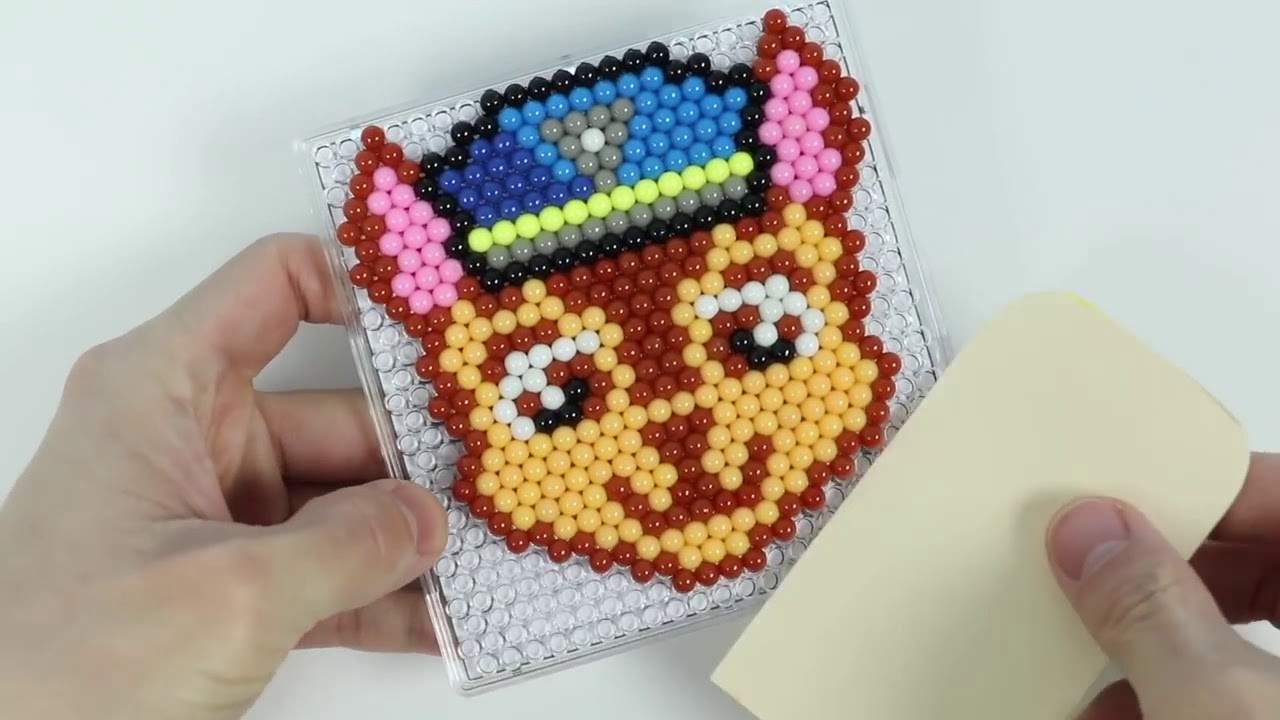 Paw Patrol Chase, Marshall, & Rubble Water Fuse Beads AquaBeads DIY