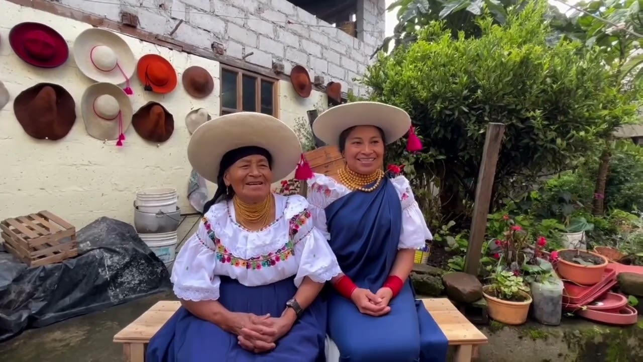 Handmade Highland Felt Hats of Ecuador - YouTube display picture 3