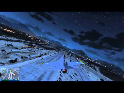 Trying to land a plane with no landing gear