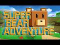 We pass levels from the very beginning in the game Super Bear Adventures.