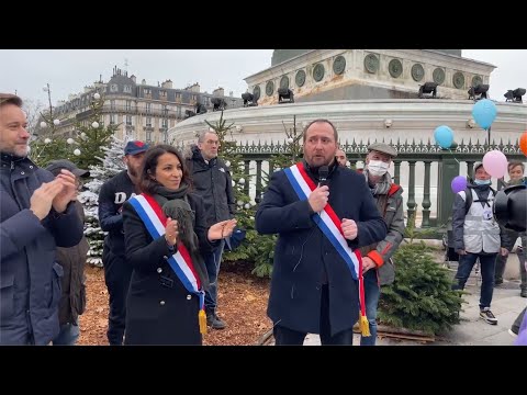 Manifestation justice familiale - Discours député Christophe AREND