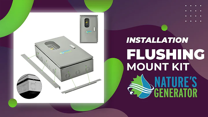 How to Install the Flush Mounting Kit | Nature’s Generator Transfer Switch