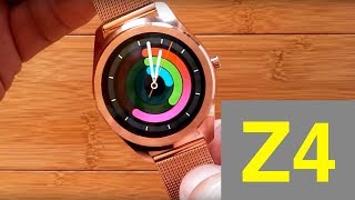 Z4 Metal Band Tethering Smartwatch: Unboxing and Review screenshot 3