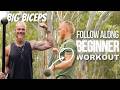 Biceps Growth with Steel Mace | Beginner Workout 💪