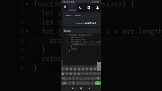 Codewars Moving zeros to the end