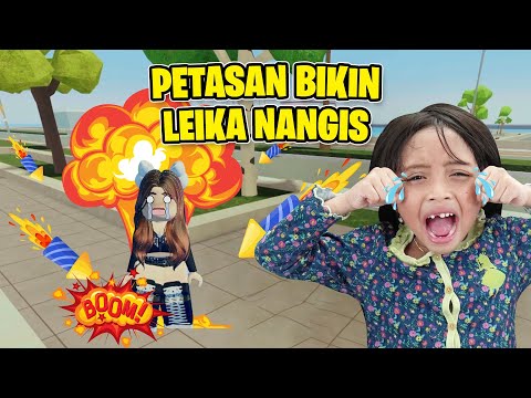 KERJAIN LEIKA SAMPAI NANGIS PAKAI PETASAN 😨😱 LIVETOPIA ROBLOX ROLEPLAY [ROBLOX INDONESIA]