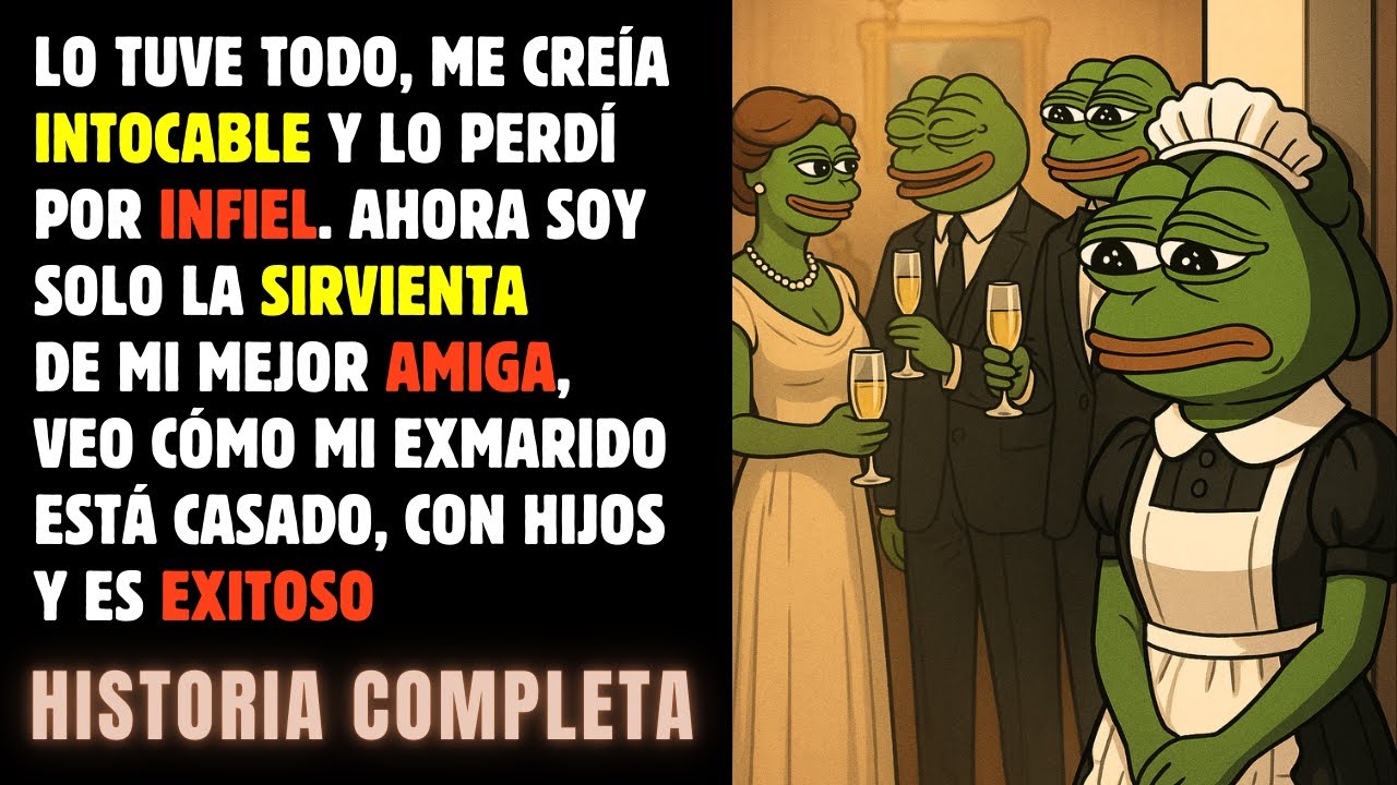 Lo PERDÍ todo por INFIEL. Ahora soy una SIRVIENTA de mi amiga y veo a mi EX esposo siendo EXITOSO
