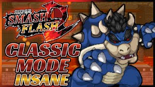 Super Smash Flash 2 Beta | Classic Mode: Bowser (Insane)