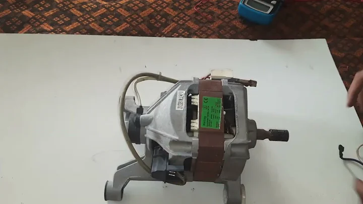 How to Run Washing machine Motor with 12V Battery | Washing machine Motor Wiring Explained